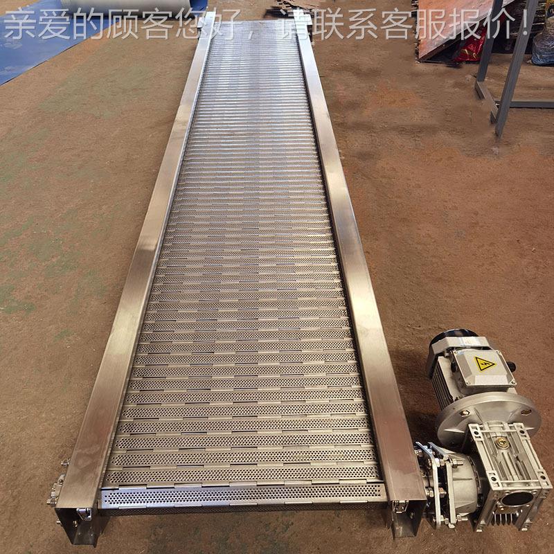 厂家304不锈钢链板 业传动带TTY链 五件金输送 链板输送工机