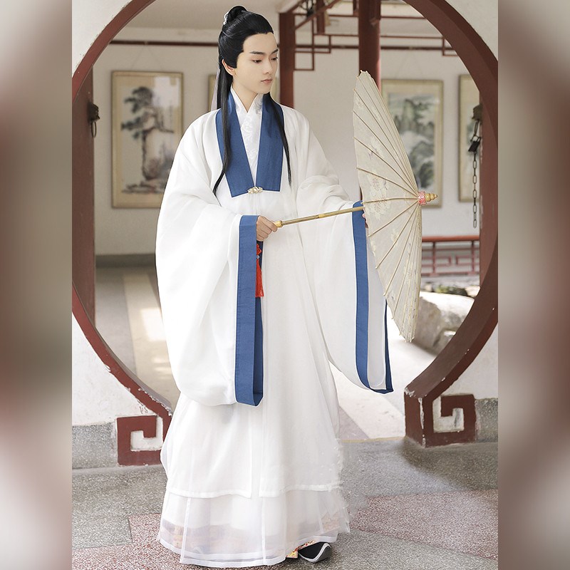明制汉服男仙气古风( 道袍)古装衣服男全套学生白菜价汉服春夏款