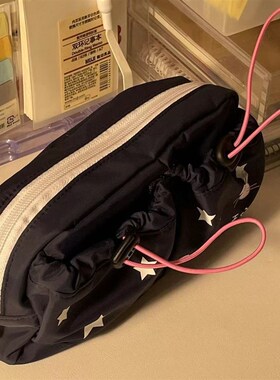 3egiz笔袋包橡皮铅笔黑笔画笔文具盒收纳包笔袋大容量笔袋