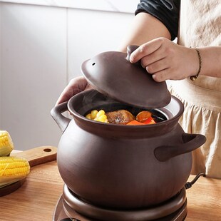 紫砂煲汤锅家用陶瓷电炖锅电砂锅全自动熬粥煮粥神器插电用多功能