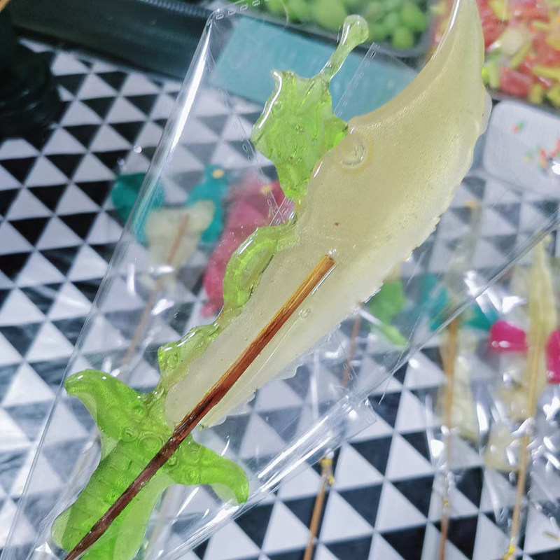 糖画包装袋糖人糖画专用袋子透明自粘袋无孔糖画专用袋无孔自粘