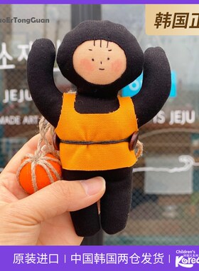 韩国海女潜水服多巴胺风铃进门挂饰礼物挂件可爱小挂饰清新件卧室