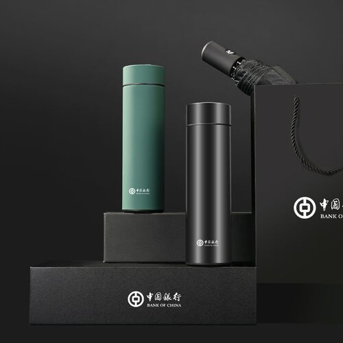 商务保温杯套装雨伞定制logo水杯刻字广告杯子定做活动开业小礼品
