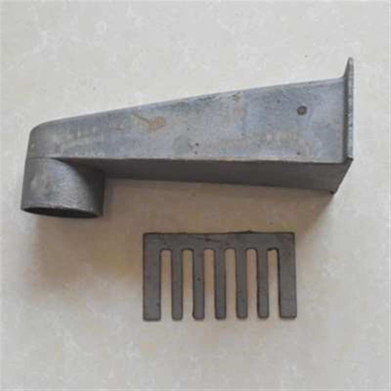 铸铁侧排雨水斗 雨水口圆口方口侧排地漏穿墙漏斗87型侧排雨水斗