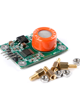 TGS822 酒精检测感测器模块 串口输出乙醇类酒精气体测量 接电脑