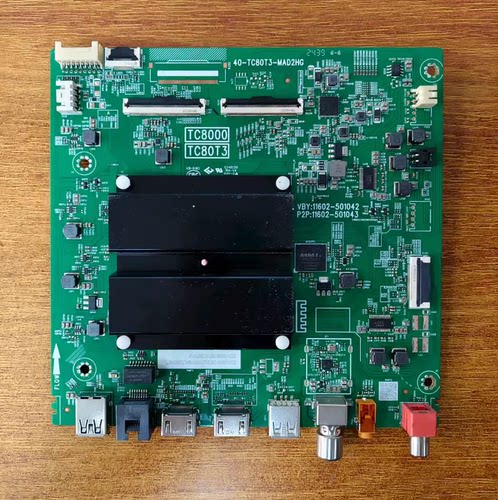 测好  原装TCL 75S11H主板40-TC80T3-MAD2HG屏LVU750NDJL