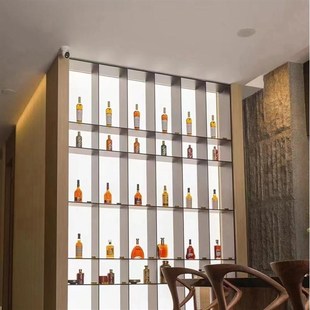 LED酒柜导光板橱柜发光板均光背灯板展示柜亚克力板发.光背板定制