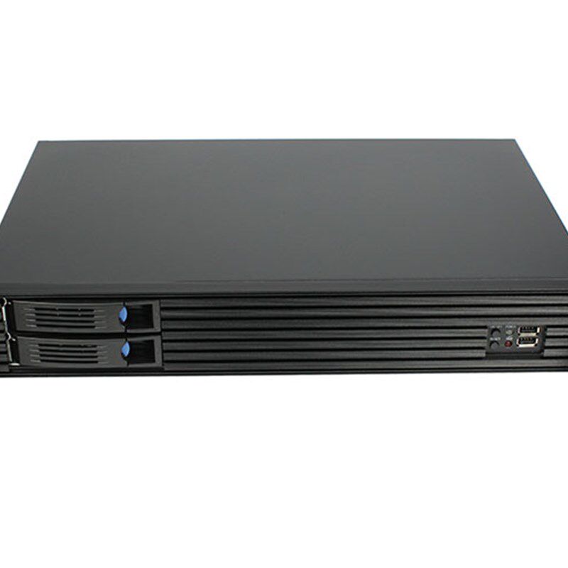 超短1.5U机箱280mm深防火墙网关机箱ITX迷你机箱铝面板热