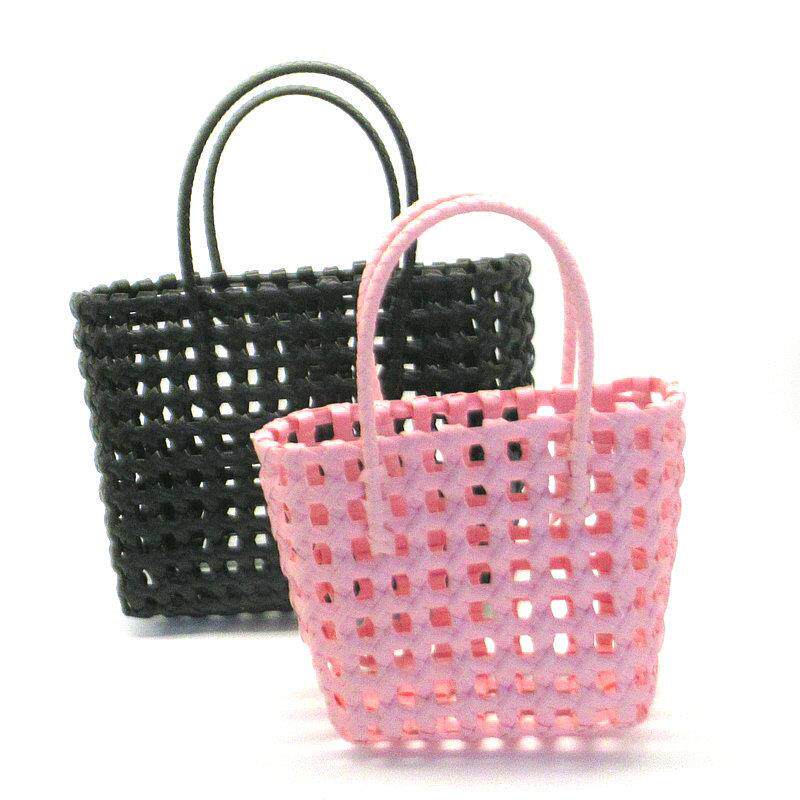 厂家新款新款镂空编织手提篮菜篮子包手工编织包沙滩包流行手提包