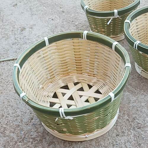 馒头洗菜篮竹筐筐蒸笼筐竹编竹筐