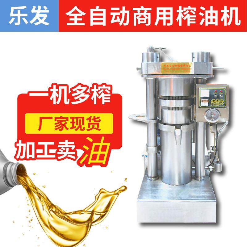 全自动液压榨油机设备全套赚钱设备27斤型油坊商用核桃榨油机