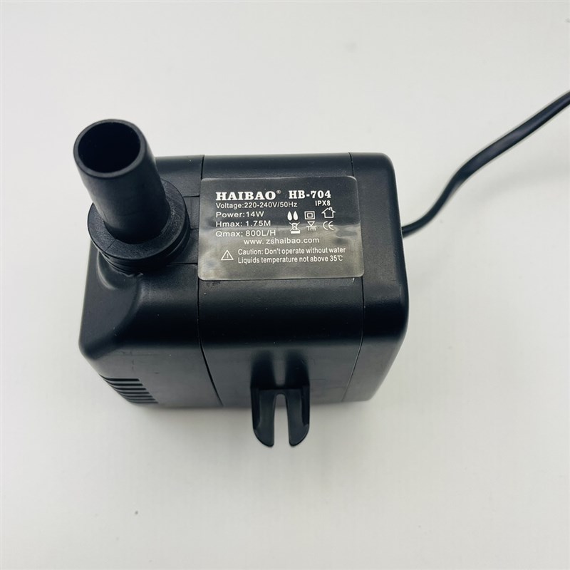 HAIBAO海宝HB-704潜水泵 冷风机制冰机用循环抽水泵 14W/15W
