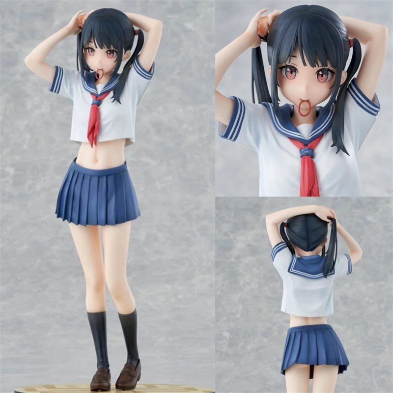 水手服的里面双马尾少女jk制服性感 动漫二次元手办生日礼物摆件