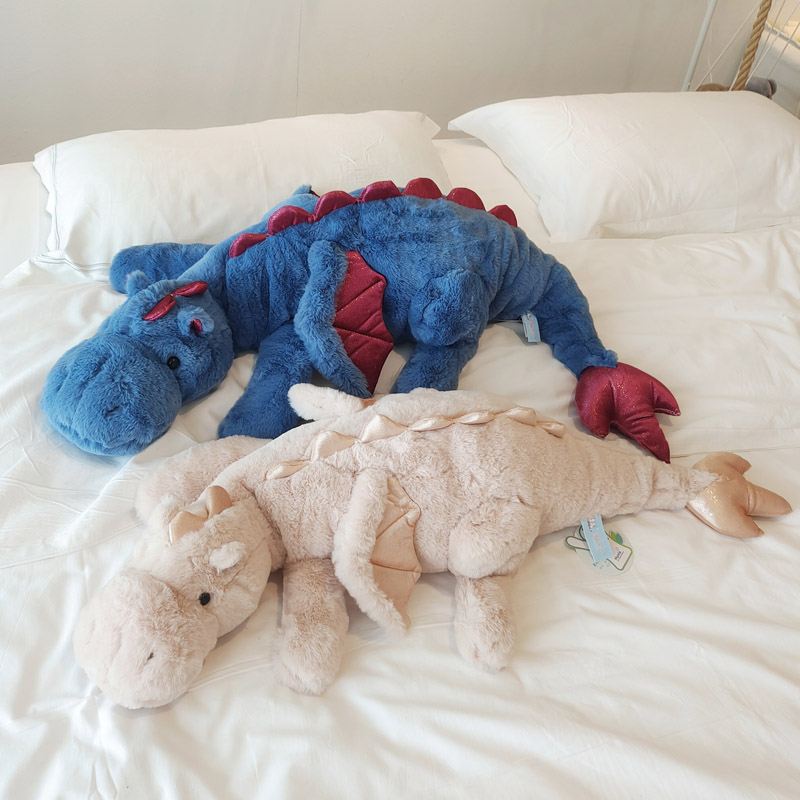 小飞龙玩偶睡觉抱枕恐龙毛绒玩具雪龙抱睡公仔女生床上大号布娃娃