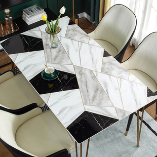 餐桌垫茶几桌子桌面垫软玻璃桌布防水防油免洗防烫长方形台布