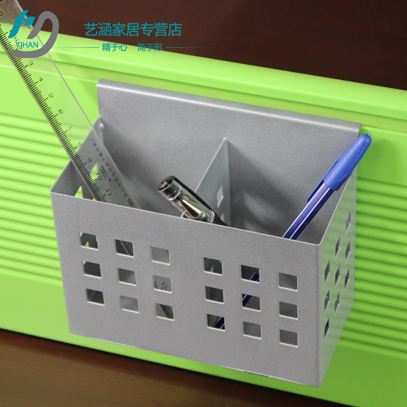 两格笔筒屏风挂件办公桌用品桌子工作位整理隔断挂件家具五金