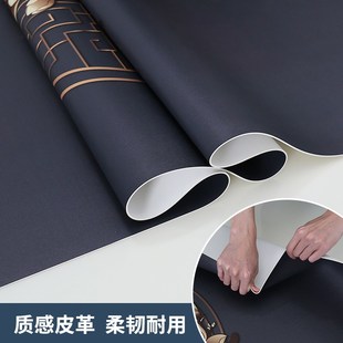 中式电视柜桌布防水防油免洗盖布茶几垫子 长方形台布皮革桌垫