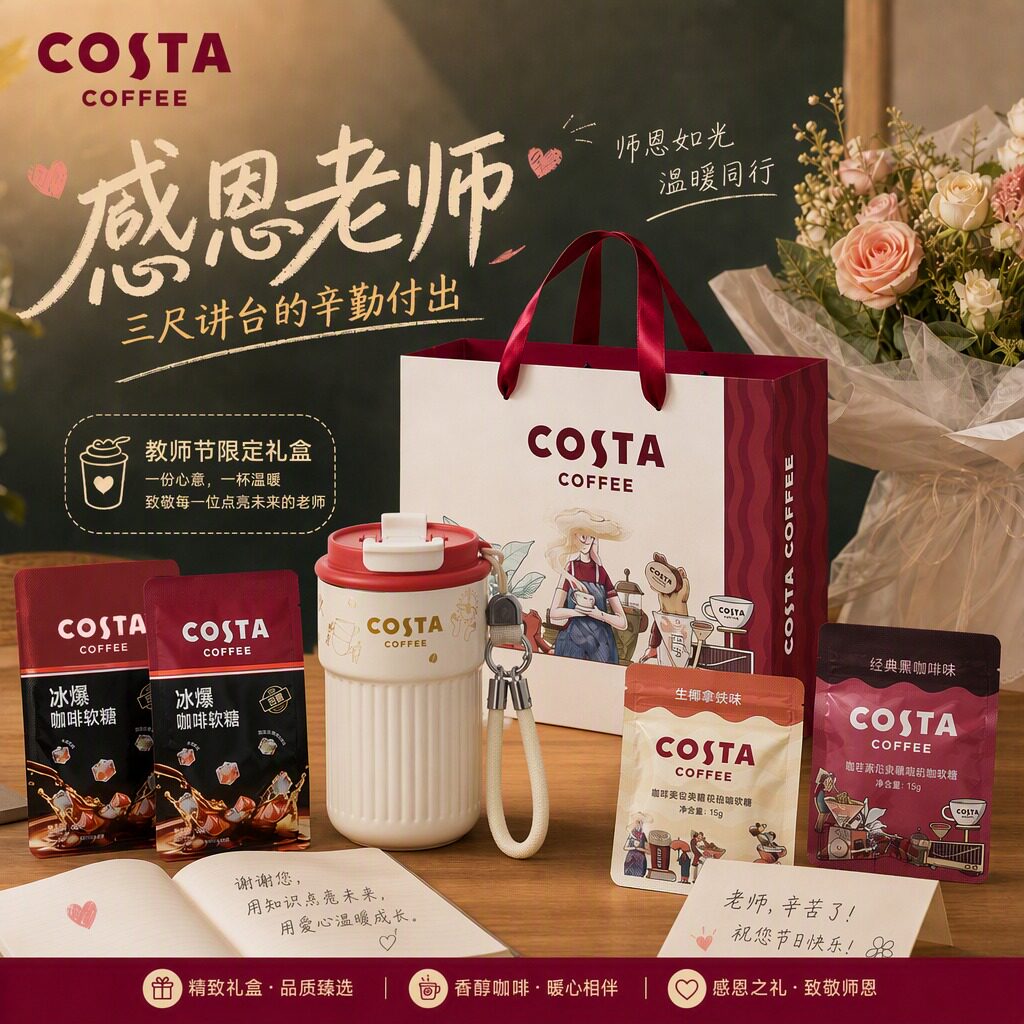 COSTA咖啡糖礼盒伴手礼图片
