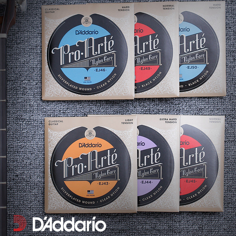 Ddio达达里奥J J J J J古典吉他琴弦 尼龙弦