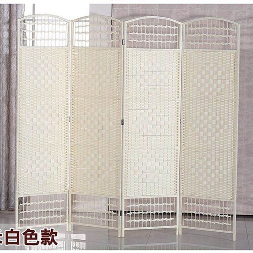 屏风隔断窗挡板房间分隔背景屏障办公室家用折叠布