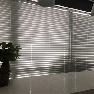 .公分公分铝合金百叶窗帘办公室百叶遮光百叶窗成品窗