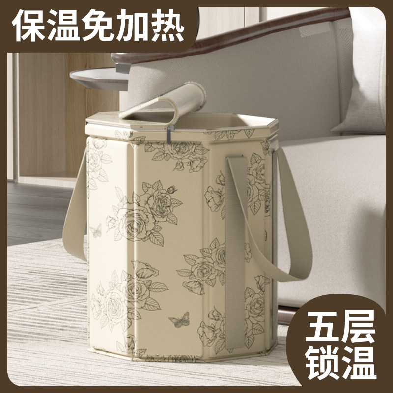 泡脚桶过小腿深桶过膝泡脚袋加热恒温熏蒸桶足浴盆