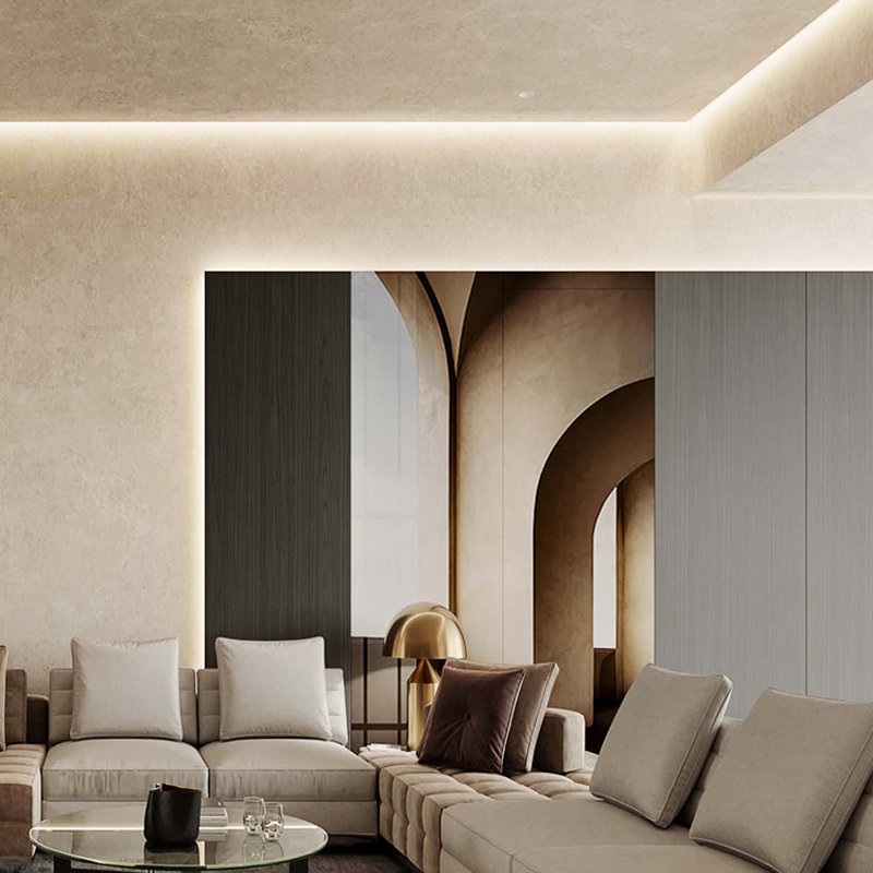 智能LD洗墙灯型材天反光灯槽无灯悬浮吊顶线性灯回光槽调光,家装灯饰光源,室内LED灯带,淘宝优惠券,粉丝福利购,淘宝优惠卷