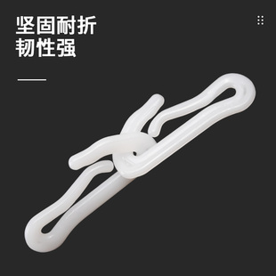 农用大棚棚头勾西瓜大棚塑料膜蝴蝶勾棚头紧固挂勾塑料扣