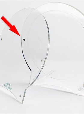 wfe硅片晶圆展示架晶片圆形物品陈列台有机玻璃科技展板