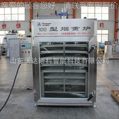 熏鸡熏烤鸭循蒸箱 大虾鱿鱼烘干燥设备 海苔紫菜热风环PF202204烘