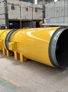 5SD隧道风机 2X110KW道送风机地 变频隧隧道风F机铁挖掘送风风机