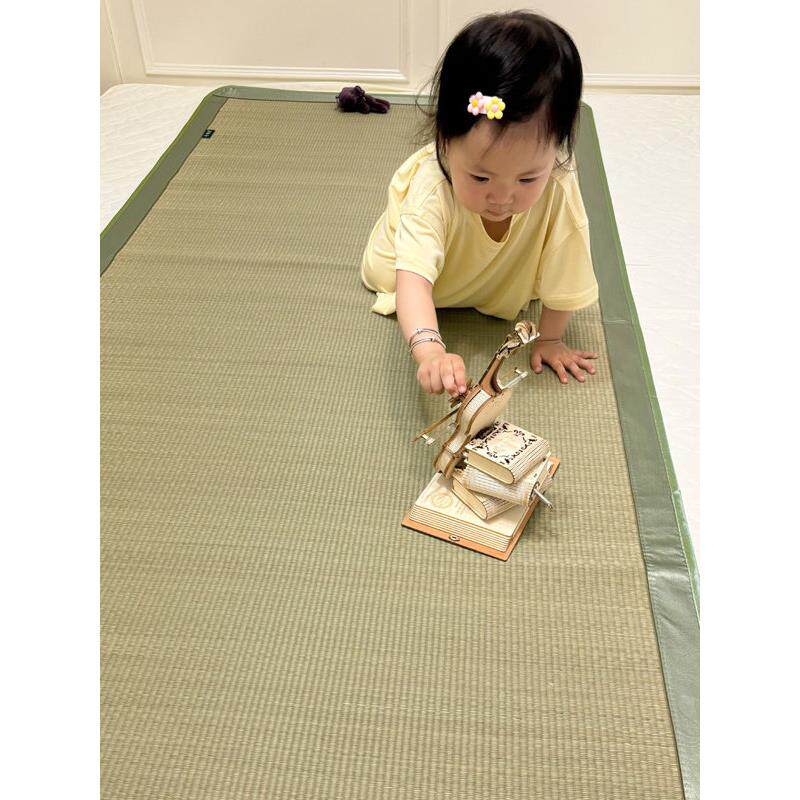 儿童席天然草席婴儿席60*120cm席床幼儿园新生冰丝席0.6m