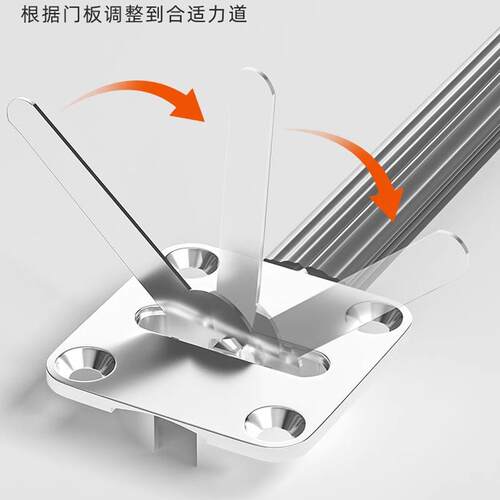 意大利款柜门拉直器衣柜防变形矫正调直器木门板暗装嵌入式压直条