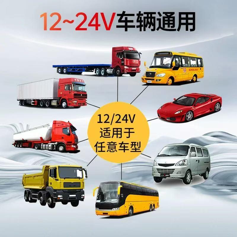 倒车影像7寸24V高清显示屏大货车载汽车收割机四路监控显示器屏幕