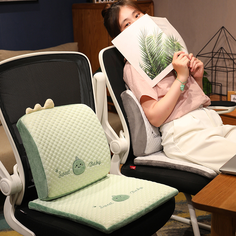 冰豆豆坐垫办公室椅子椅垫夏季久坐学生座垫地上汽车屁股屁垫