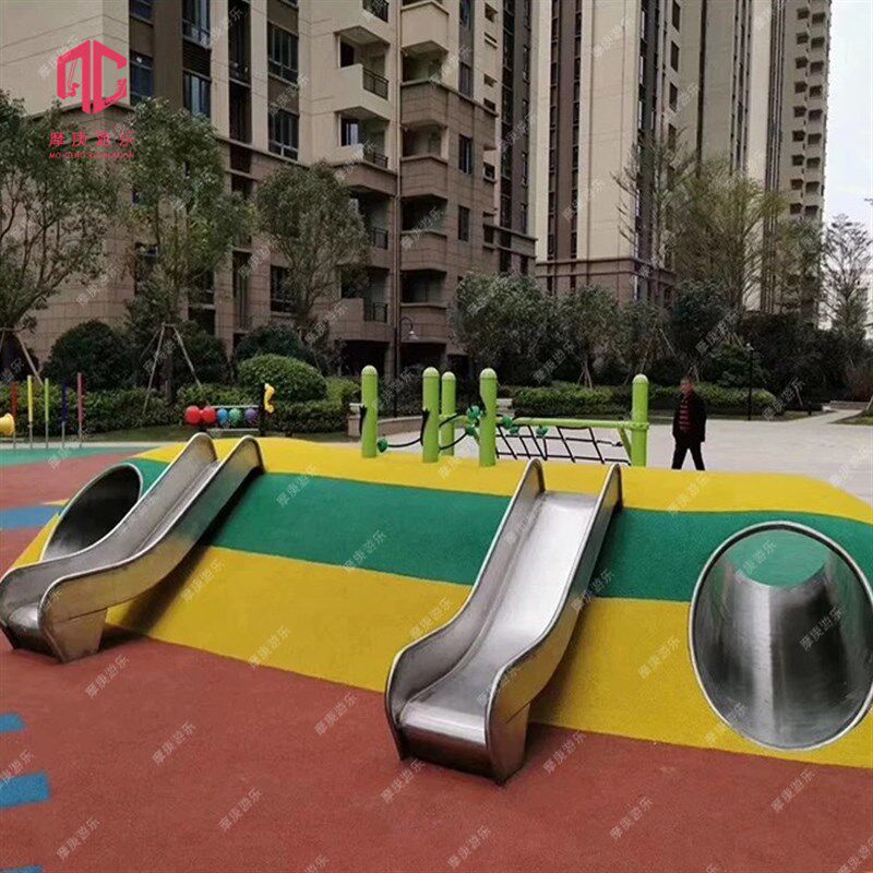 幼儿园小区景区滑滑梯钻洞亲子乐园设备滑梯