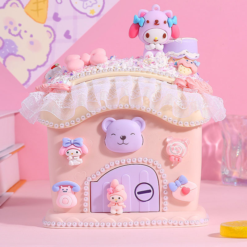 创意儿童di房子储蓄罐制作材料包 手工存钱罐奶油胶装女孩,玩具/童车/益智/积木/模型,手工创意粘贴类,淘宝优惠券,粉丝福利购,淘宝优惠卷