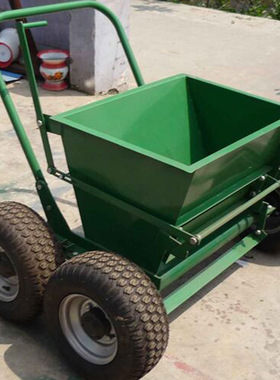 手推式人造草坪充砂机生产厂家CS150小型草坪填砂机铺砂机厂家