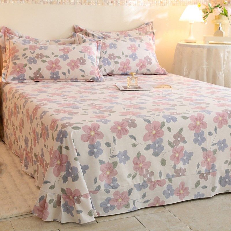 定做订制全棉纯棉加厚磨毛床单榻榻米加大炕单拼接子母床高低床单,床上用品,床单,淘宝优惠券,粉丝福利购,淘宝优惠卷