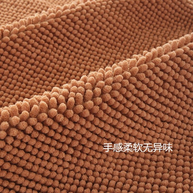 浴室地垫毛绒吸水防滑垫卫生间软垫子进门地毯洗手台门口家用脚垫