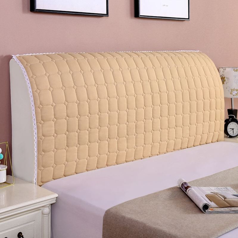 床头靠垫大靠背儿童防撞床头套罩海绵靠垫软包弧形木头万能通用款