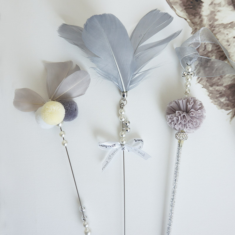 逗猫棒耐咬长杆钓鱼成猫幼猫玩具羽毛铃铛老鼠仙女棒逗猫玩具自嗨