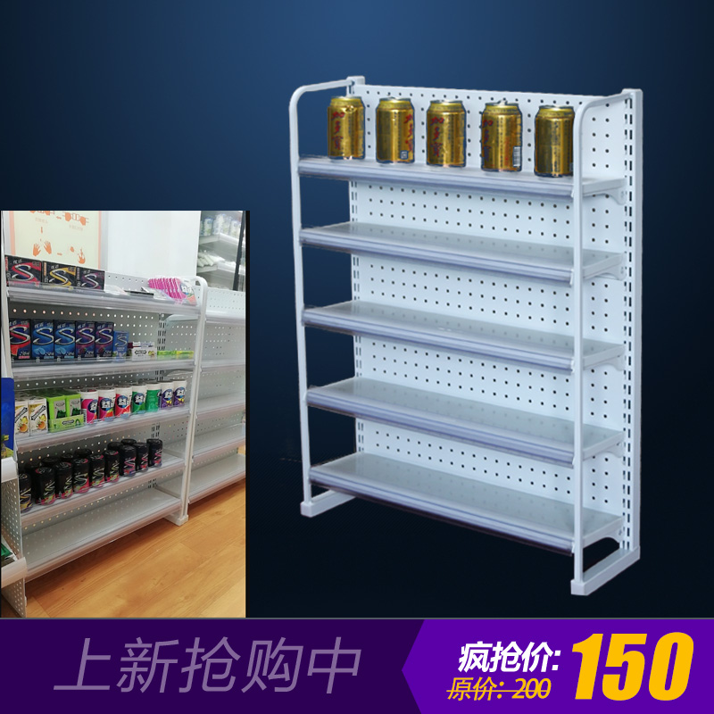 超市货架便利店口香糖背板式拆装收银台前小货架食品展示零食母婴