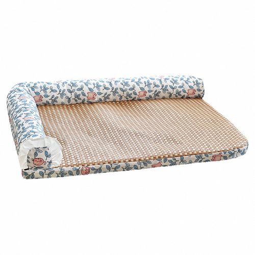 猫窝夏季凉席全可拆洗网红睡垫沙发空调帐篷四季通用狗窝宠物用品