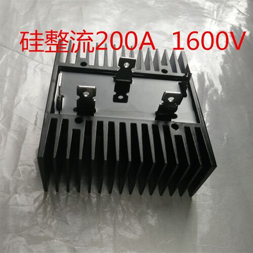 SQL-200A1600V发电机三相整流器模块大功率硅整流全桥连散热器