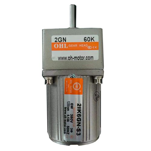 OHL齿轮减速电机马达6W三相380V电机2IK6GN-S3/2GN60K