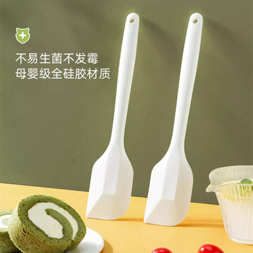 三能耐高热全硅胶软一体刮刀 SN4756 SN4755 大小号高温搅拌面糊