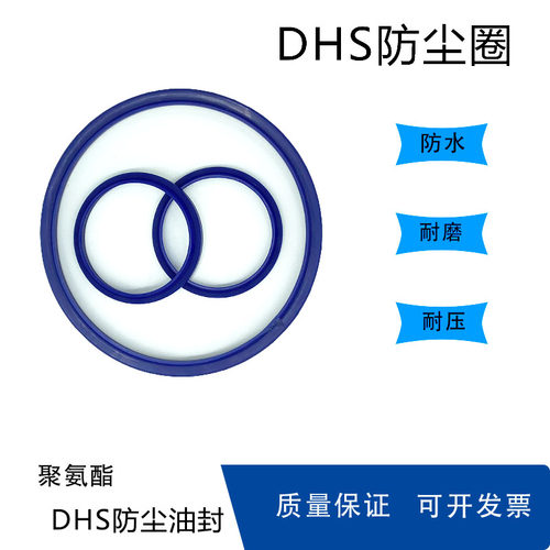 DHS防尘圈112/115/118/120/125*122/125/128/133/138*7/9.5油缸