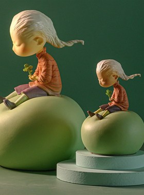 艺术品如初摆件轻奢家居客厅电视装饰民宿新结婚送女生日礼物创意