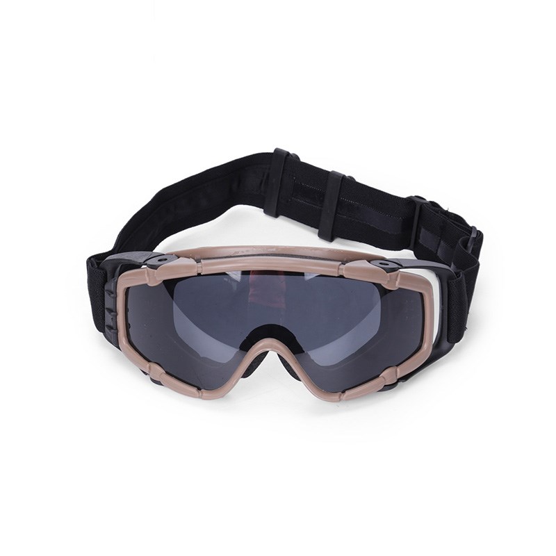 FMA OK护目镜风扇版 户外骑行风镜护目镜风扇除雾风镜护目镜